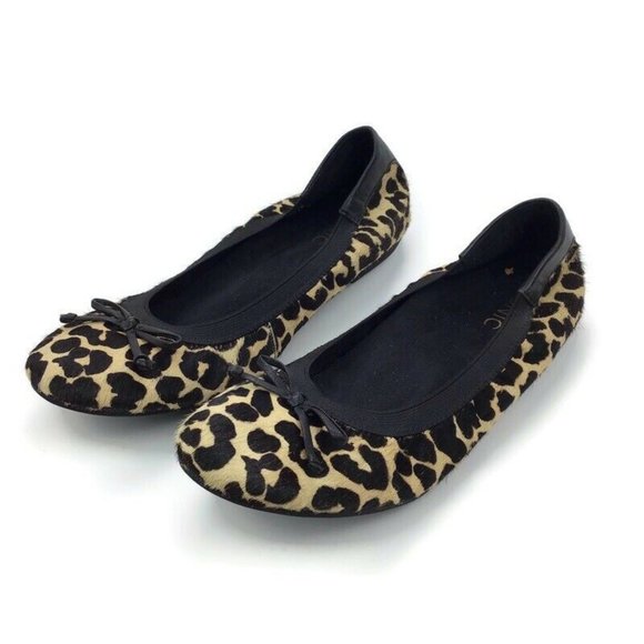 Vionic Shoes - Vionic Spark Matira Calf Hair Ballet Flat Leopard